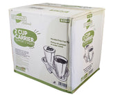 Eco-Craze - 2 Cup Carrying Tray - Retail Pack - R-CT600 Eco-Craze - 2 Cup Carrying Tray - Retail Pack - R-CT600