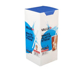Value+ - 8'' Milkshake Straws – White - Plastic - 6 mm Value+ - 8'' Milkshake Straws – White - Plastic - 6 mm