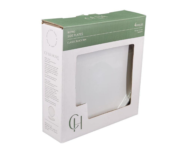 Cena - Stoneware Side Plates - 7.75