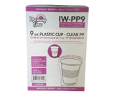 Morning Dew - 9oz Plastic Cups - PP9 - Individually Wrapped Morning Dew - 9oz Plastic Cups - PP9 - Individually Wrapped