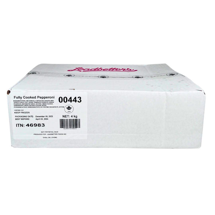 Frozen - Leadbetter - Cooked Pepperoni