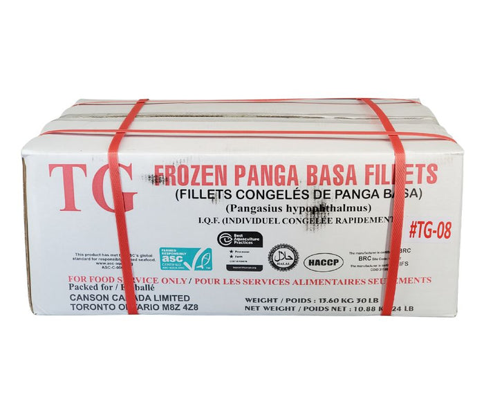 TG - Basa Fillet - 18oz-UP - ( 30 LBS )