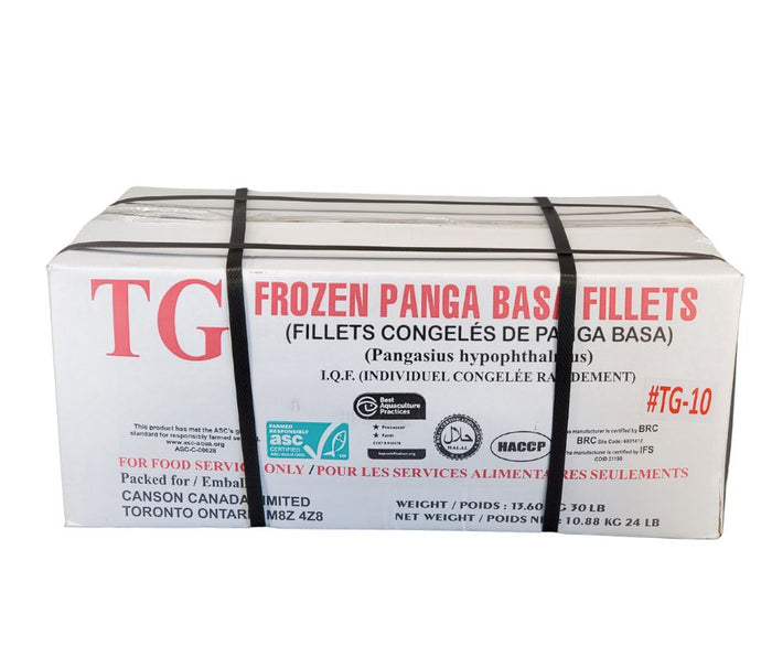 TG - Basa Fillet - 24oz-UP - ( 30 LBS )