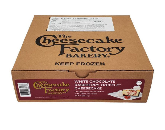 The Cheesecake Factory White Chocolate Raspberry Truffle Cheesecake 9