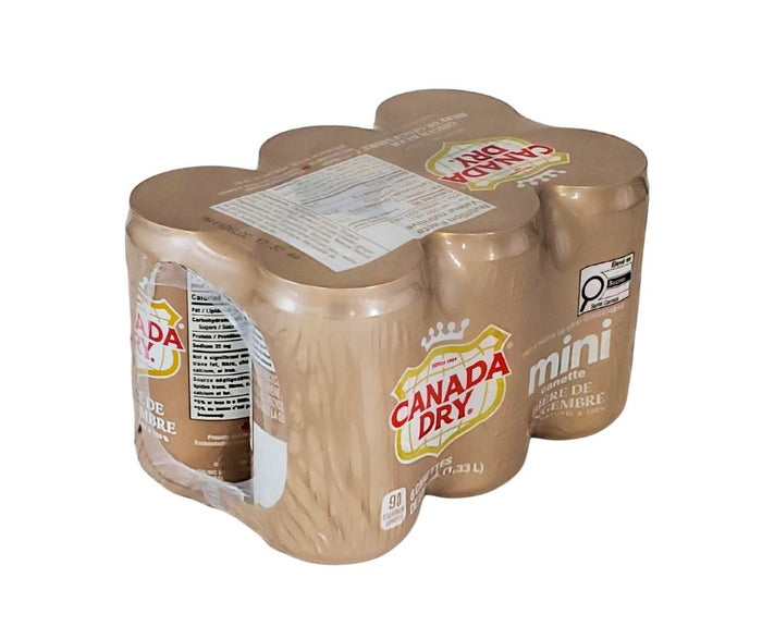 Canada Dry - Ginger Beer - Mini Cans