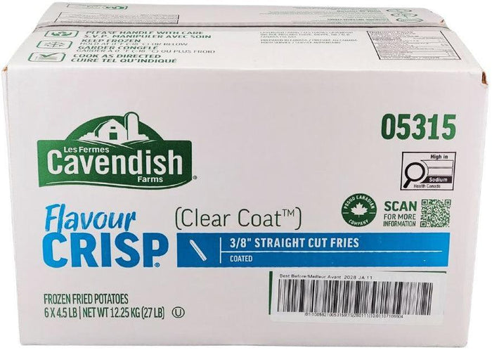 Cavendish - French Fries - Clear Coat - 3/8 - 05315