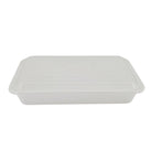 Value+ - 58oz Plastic Container Sets Rectangular - White Value+ - 58oz Plastic Container Sets Rectangular - White