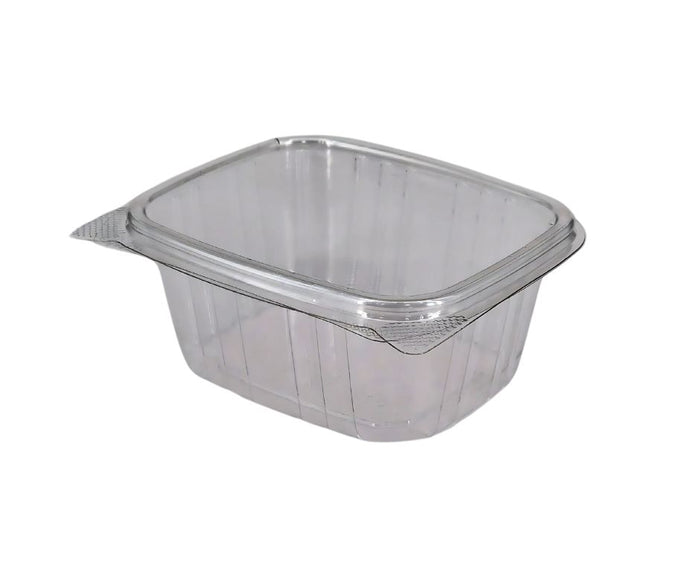 Value+ - 16oz Clear Hinged Deli Container - PET - BD16