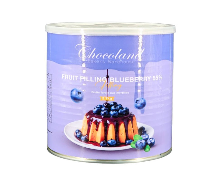 Chocoland - BlueBerry Fruit Filling 55%