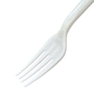 CLR - Value+ - Medium Heavy - Plastic Fork - White - Retail Pack - RP1101 CLR - Value+ - Medium Heavy - Plastic Fork - White - Retail Pack - RP1101