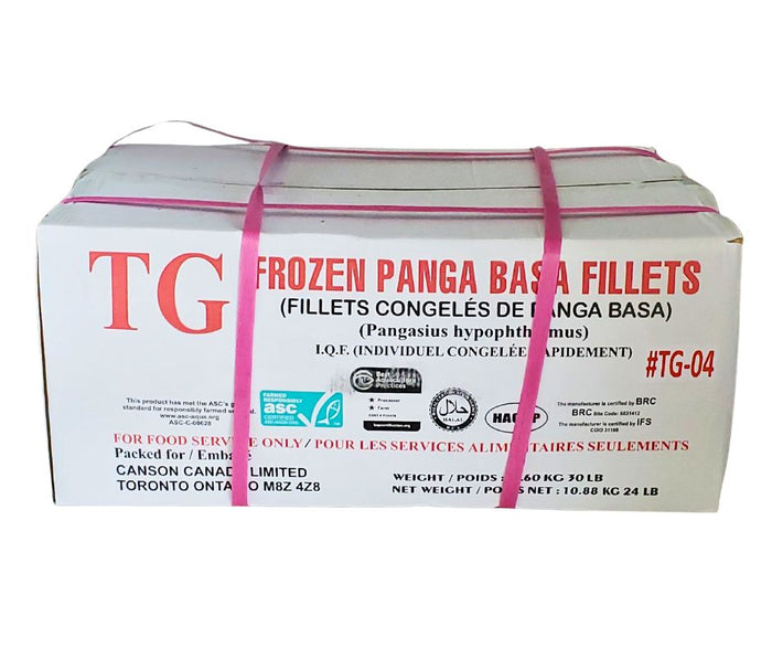 TG - Basa Fillet - 4-6 oz - ( 30 LBS )