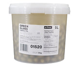 Green Cracked Olives In Canola Oil Green Cracked Olives In Canola Oil