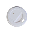 Morning Dew - Dome Sip Lid for 4 oz Hot Paper Cups - White - 4DL-W Morning Dew - Dome Sip Lid for 4 oz Hot Paper Cups - White - 4DL-W