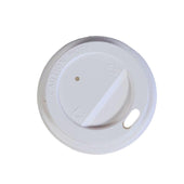 Morning Dew - Dome Sip Lid for 4 oz Hot Paper Cups - White - 4DL-W