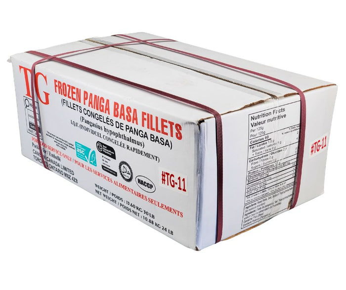 TG - Basa Fillets - 28oz UP - 30LBS