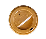 Morning Dew - Dome Sip Lid for 10-24oz Hot Paper Cups - Gold - 10DL-G Morning Dew - Dome Sip Lid for 10-24oz Hot Paper Cups - Gold - 10DL-G