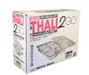 Value+ - 6 Comp Take-Out Thali with Lid - White - PP