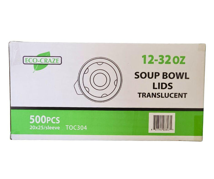 CLR - Eco-Craze - 12-32oz PP Soup Cup Lid