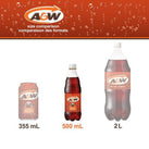 A&W - Root Beer - PET A&W - Root Beer - PET
