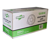 CLR - Eco-Craze - 12-32oz PP Soup Cup Lid CLR - Eco-Craze - 12-32oz PP Soup Cup Lid