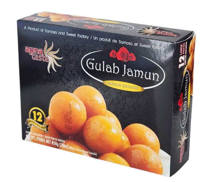 Apna Taste - Gulab Jamun - Packs (12 Pieces)