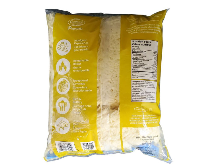 Galbani - Professionale Premio Mozzarella Shred 25%