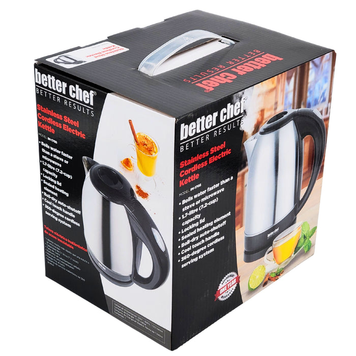 Better Chef Cordless Kettle S.Steel - 170S