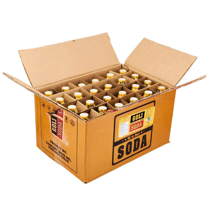 Goli Soda - Mint Jeera - Carbonated - Glass Bottle