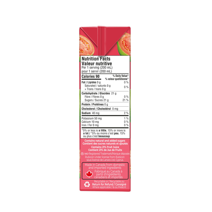 Rubicon - Juice - Guava - Tetra