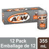 A&W - Root Beer - Zero - Cans