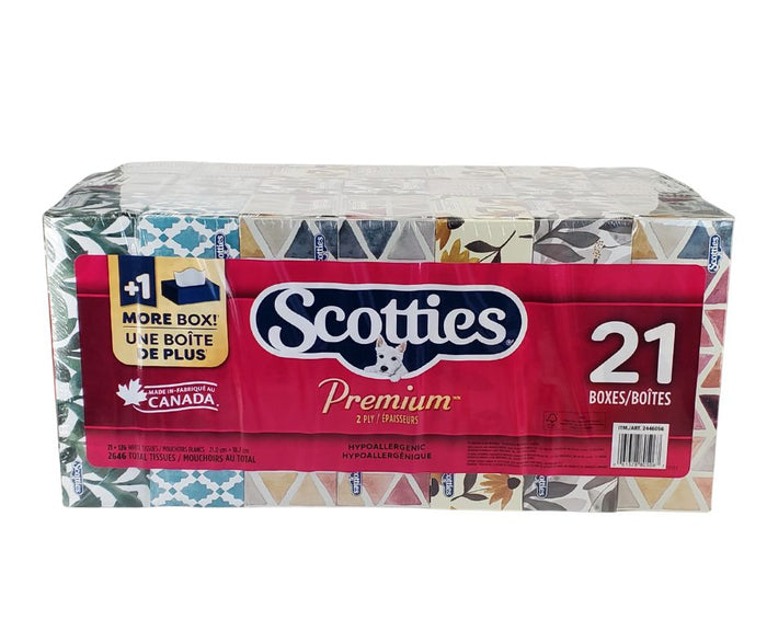 SO - Scotties - Premium 2 Ply Facial Tissue