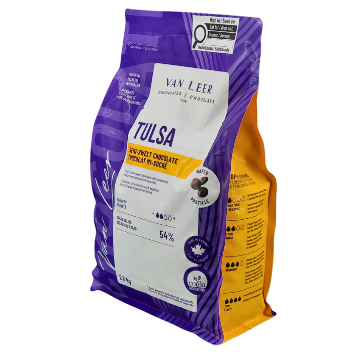 Van Leer - Dark Tulsa Chocolate - 2.5 kg