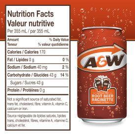 A&W - Root Beer - Cans