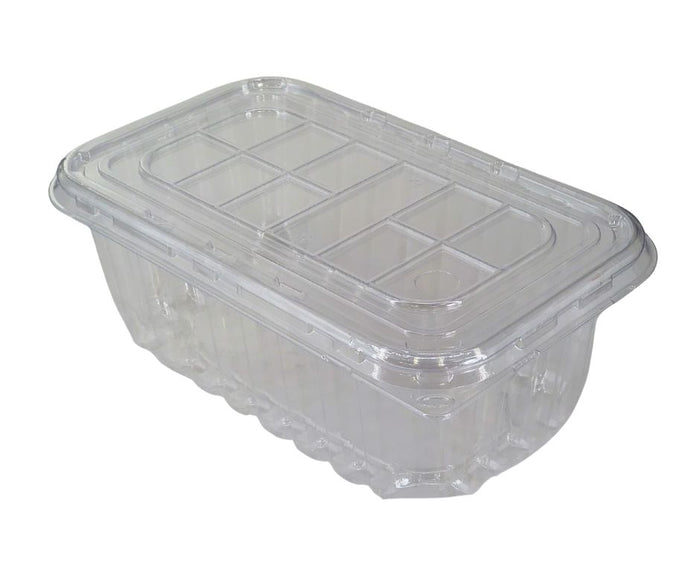 Decora - Plastic Cake Box Clear - Combo - 11.42''x7''