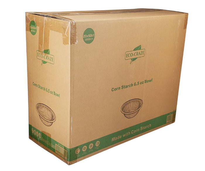 Eco-Craze - Corn Starch 6.5oz Bowl
