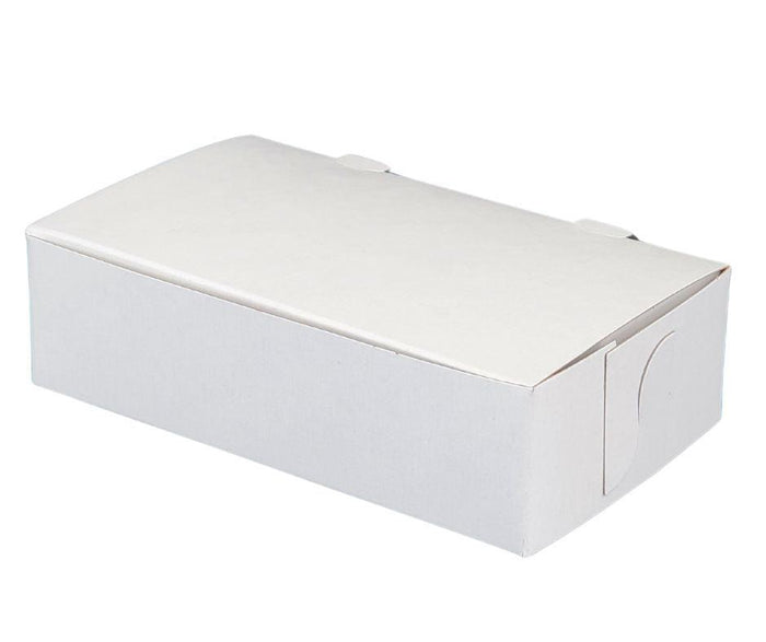 EB - White Cake Boxes - 1 lb Canadian - 6¼x3¾x1¾