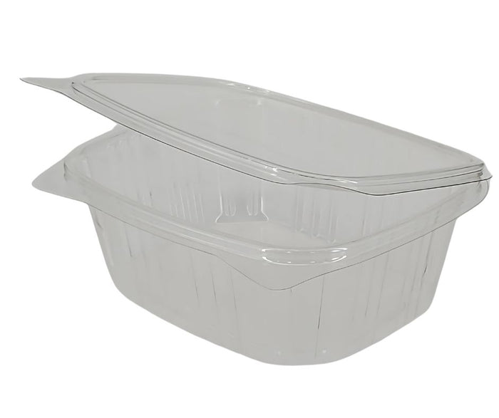Value+ - 32oz Clear Hinged Deli Container - PET - BD32