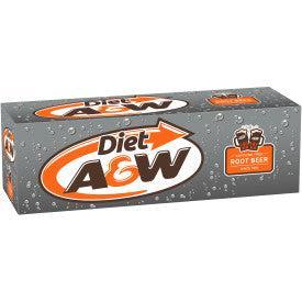 A&W - Root Beer - Zero - Cans