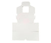 EB - Cup Cake Box with Window - White - 4x4x4