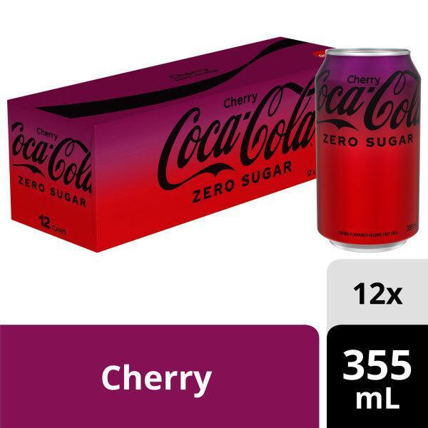Coke - Zero Sugar Cherry - Cans