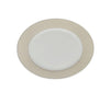 S&CO - Dinnerware Set - Taupe Band (16 PCS)