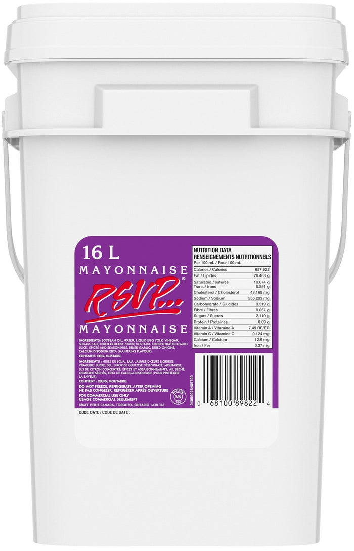 Kraft - Mayonnaise - 16 Lt