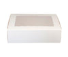EB - 14 x 10 x 4 - 12 Cupcake Box with Window - White - 5284A