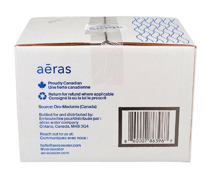 Aeras - Premium Sparkling Water - Glass - 330ml