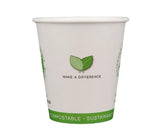 Eco-Craze - 10oz PLA Single Wall Hot Paper Cup Eco-Craze - 10oz PLA Single Wall Hot Paper Cup