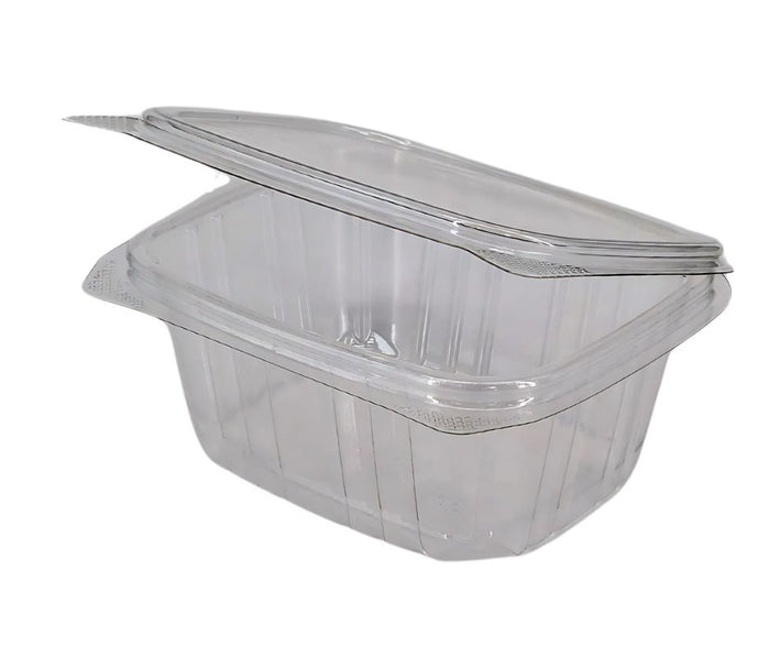 Value+ - 16oz Clear Hinged Deli Container - PET - BD16