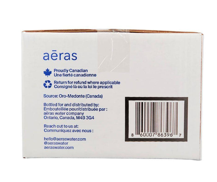 Aeras - Premium Sparkling Water - Glass - 330ml