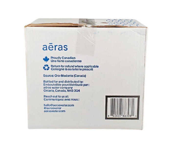Aeras - Premium Sparkling Water - Glass - 750ml