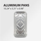 CLR - HFA - Ribbed Oblong Danish Pan Oblong - 329-30-500 CLR - HFA - Ribbed Oblong Danish Pan Oblong - 329-30-500