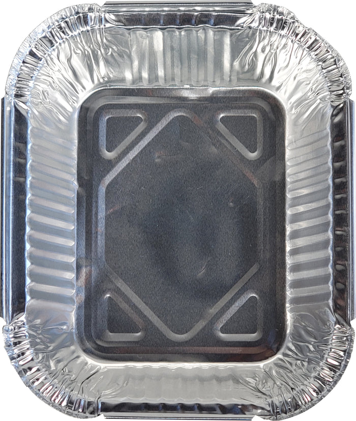 CLR - Rhino - 1 lb Oblong Foil Container - R-2100